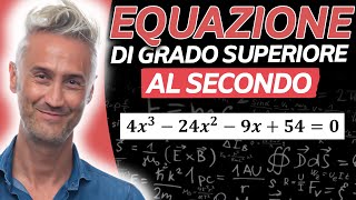 ESERCIZI Equazioni di Grado Superiore al Secondo [upl. by Fidellia798]