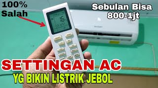 KENAPA SETTINGAN AC BERKISAR 1630 CELCIUS [upl. by Yendys]