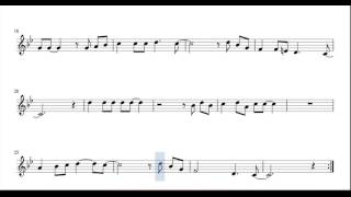 Guantanmera Sheet Music for Flute Violin and Oboe Tutorial [upl. by Pomfret116]