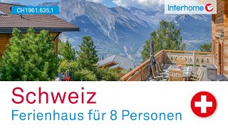 CH19616351   Ferienhaus für 8 Personen Nendaz Wallis Schweiz [upl. by Hafeenah]