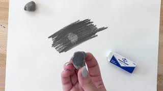 How To Use a Kneaded Eraser [upl. by Hennebery367]