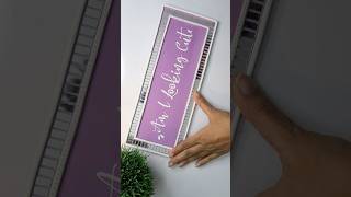 DIY Affirmation Mirror cricut cricutindia affirmation postiveaffirmations mirror diy [upl. by Leviralc631]