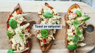 Toast av søtpotet  Oppskrifter med Desirée Andersen [upl. by Ennaitak]