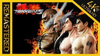 Tekken 5 Opening  4K  60FPS  16  9  Remastered With AI [upl. by Atnahc]