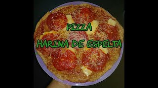 Receta de masa de pizza con harina de espelta  mis26puntitos [upl. by Nevram]