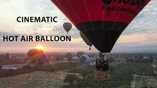 Cinematic Hot Air Balloon México 4k [upl. by Kcirret446]