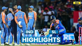 India Vs Sri Lanka Highlights 2nd T20 India Beat Sri Lanka By 8 Wickets I Suryakumar I IND Vs SL [upl. by Yard]