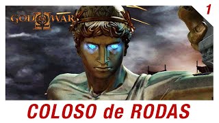 Kratos vs el Coloso de Rodas  God of War II  PS2 [upl. by Annaeg]