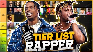 The only correct rapper tier list [upl. by Llehsar761]