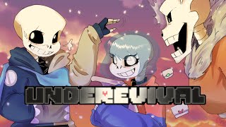 UndeRevival AU  FULL【 Undertale Comic Dub 】 [upl. by Eneli496]