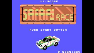 Sega SG1000 Longplay 24 Safari Race [upl. by Katie521]