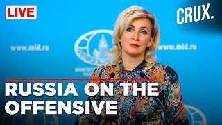 Russia Takes On The West  Maria Zakharova Holds Weekly Foreign Ministry Briefing Live  Ukraine War [upl. by Careaga779]