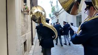 Marcia Festa Gitana Banda di Ruvo Giandonato 19623 Ruvo di Puglia Processione del Sacro Cuore Gesù [upl. by Alver]