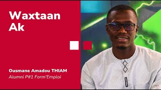 Interview alumni simplon Ousmane Amadou THIAM [upl. by Card919]