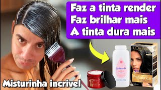 ✅ MISTURE ISSO NA SUA TINTA DE CABELO E VEJA O RESULTADO INCRIVEL  Fubá online [upl. by Cleo]