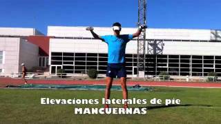 Personal Running  MANCUERNAS Elevaciones laterales de piem4v [upl. by Wiebmer]