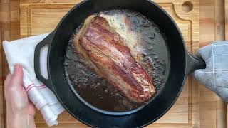 Perfect Whole Beef Tenderloin Cast Iron Skillet Recipe  Eat Simple Food [upl. by Yde]