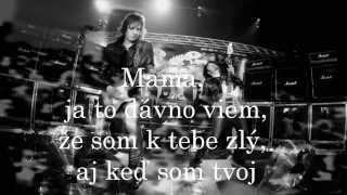 Tublatanka  Matka karaoke lyrics text [upl. by Yrome788]