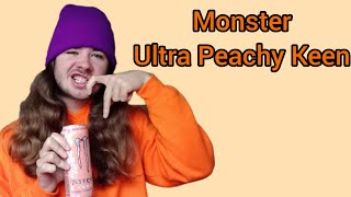 Monster  Ultra Peachy Keen Food Review [upl. by Jacinda]