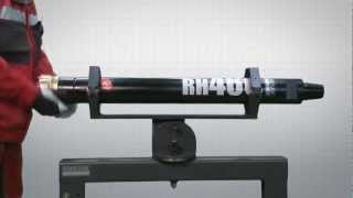 Sandvik RH460 DTH hammer maintanence video [upl. by Lirrad192]