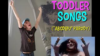 Toddler Songs quotabcdefuquot Parody [upl. by Aroz]