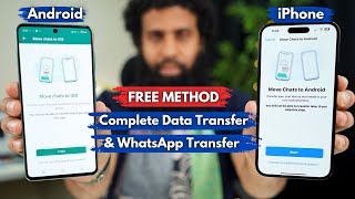 How to Transfer Data from Android to iPhone  WhatsApp Transfer  Move to iOS shorts shortsvideo [upl. by Grimonia915]