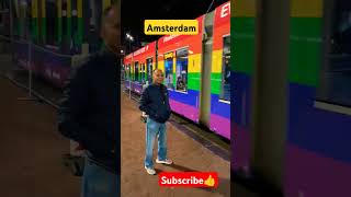 🇳🇱Amsterdam  Netherlands vilog  Railwaystation song24 trending ytshorts Plz like subscribe👍 [upl. by Joice]