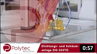 Dichtungs und Schäumanlage DG103TD [upl. by Leacock232]