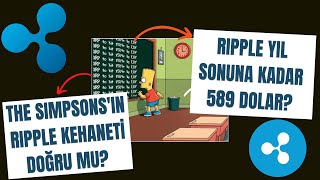 Ripple Coin  Simpsons Kehaneti Doğru Mu [upl. by Animehliw]