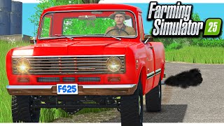 PLAYING Farm Sim 25 for the FIRST time [upl. by Erek]