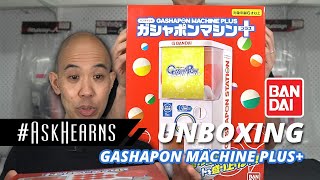 GashaPon Machine Plus  Bandai  askHearns [upl. by Coshow949]