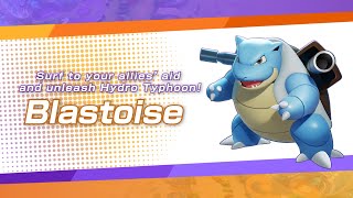 Blastoise Character Spotlight  Pokémon UNITE [upl. by Nilra]