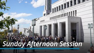 Sunday Afternoon Session  October 2023 General Conference [upl. by Ahselyt]