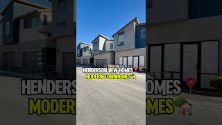 Inside New Modern Townhomes For Sale in Inspirada Henderson Nevada [upl. by Kauffman]