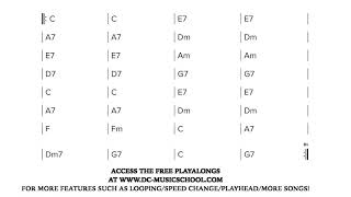 Gypsy Jazz  Manouche  All Of Me 200bpm Play along  Backing Track [upl. by Koehler]