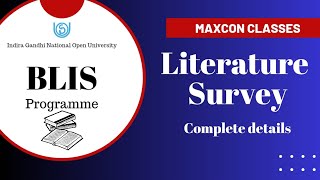 Literature survey  Internship alternative  Complete details  MaxCon Classes [upl. by Filip452]