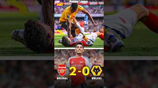 Arsenal vs Wolves 20  Highlights Premier League shorts football [upl. by Schreck237]