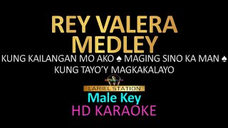 REY VALERA MEDLEY KARAOKE Male Key [upl. by Ecam]