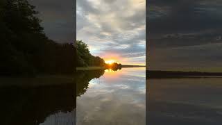 Sunrise at Boyden’s Lake Majestic Clouds [upl. by Marcia]