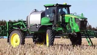 John Deere R4038 Sprayer Demo with ExactApply™ [upl. by Oslec]