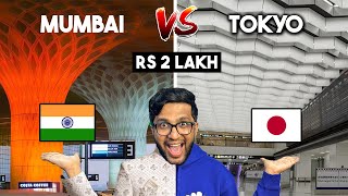 MUMBAI AIRPORT VS TOKYO AIRPORT  RS 2 LAKH BUSINESS CLASS [upl. by Almeta]