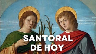 SANTORAL DE HOY Descubre las Historias de los santos de Fe y Milagros del 19 de junio santoral [upl. by Aissat]