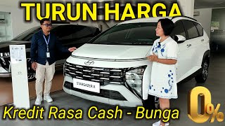 Kredit Rasa Cash Bunga 0 Promo Akhir tahun HYUNDAI Hyundai Stargazer 2024 Cicilan 80 Rbhari [upl. by Penrose506]