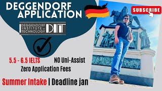 Application form of DIT Deggendorf Germany  Primuss Portal [upl. by Anits]