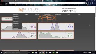 Customize Your Neptune Apex Display  Apex Controller [upl. by Giustino]