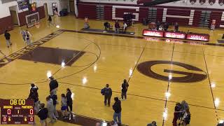 Gloversville High School vs Mayfield Central Womens Varsity Basketball [upl. by Leuqim]