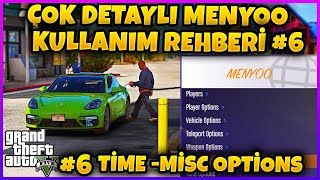 ÇOK DETAYLI AYRINTILI MENYOO KULLANIM REHBERİ BÖLÜM 6 MISC OPTiONS GTA 5 MENYOO REHBERi MENYOO [upl. by Cocks]