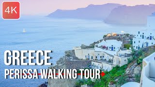 Greece 2022  Perissa Santorini  4k UHD 60fps [upl. by Assiruam342]