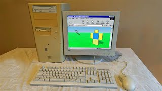 Roblox on a 1998 Computer [upl. by Varini]