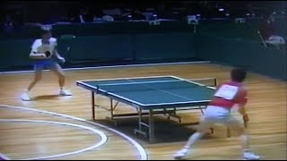 Jiang Jialiang 江嘉良  JanOve Waldner 1986 [upl. by Adnilahs]